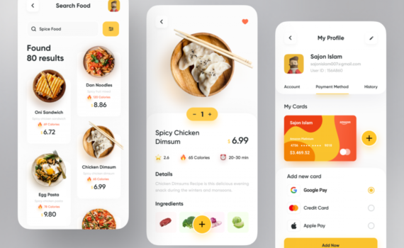 Как создать мобильное приложение для доставки готового питания
