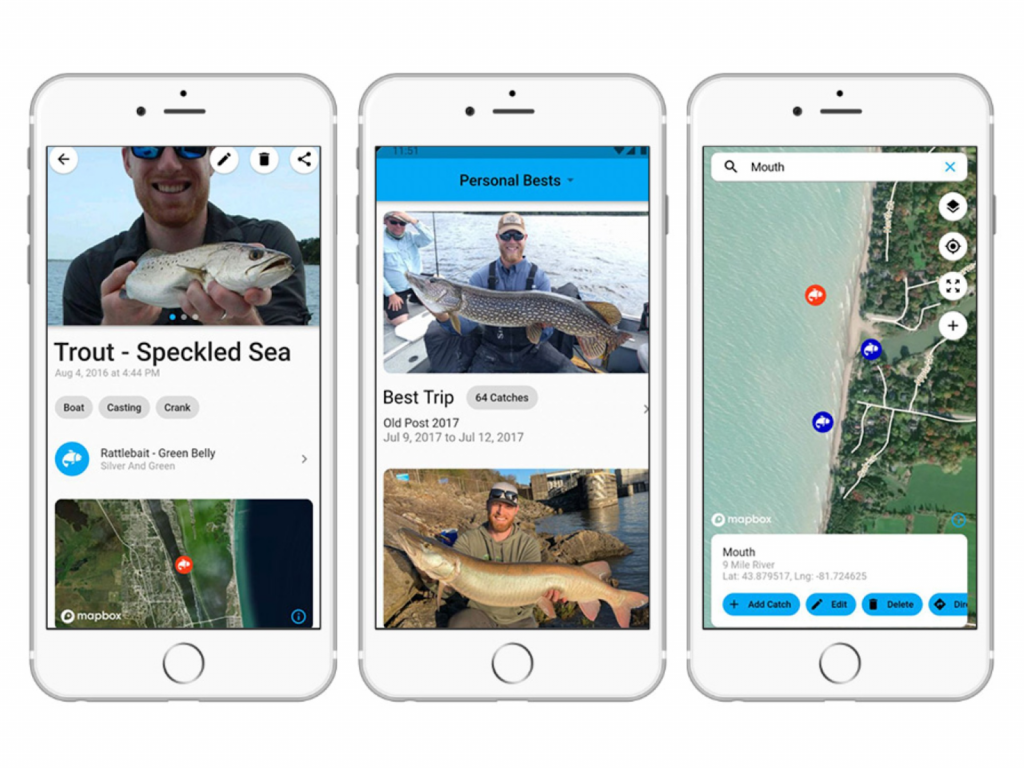 Мобильные приложения для рыбалки 