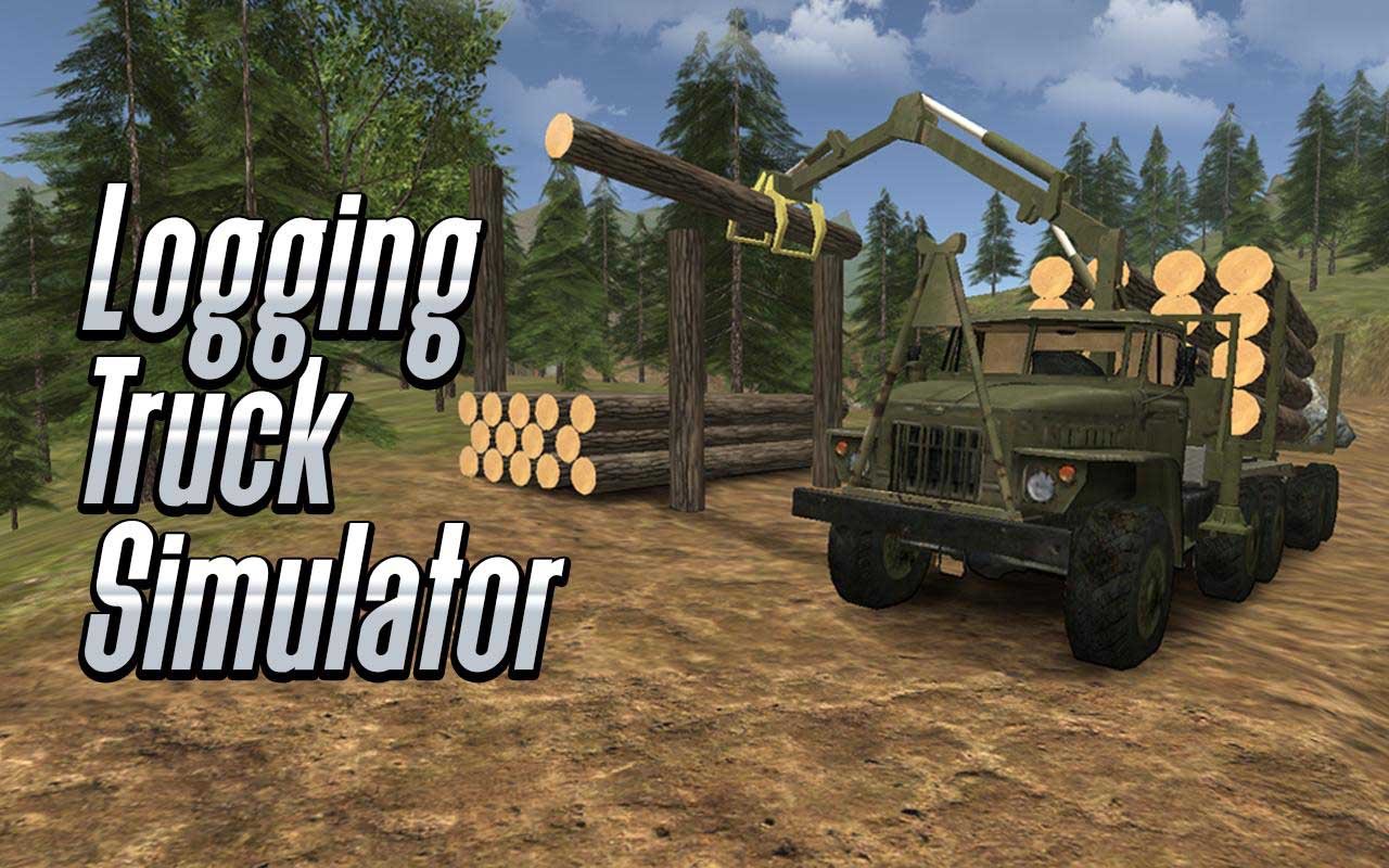 Мобильное приложение симулятор лесовоза - Logging Truck Simulator