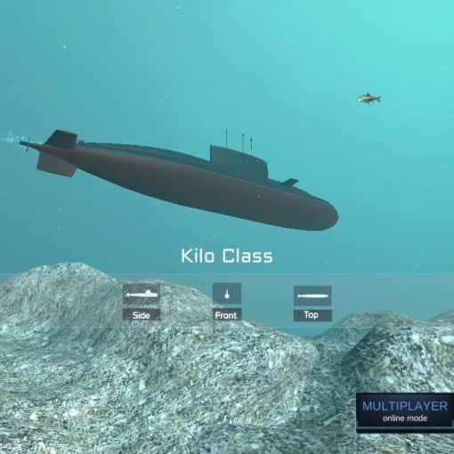 Мобильное приложение симулятор подводной лодки Submarine Simulator 3D