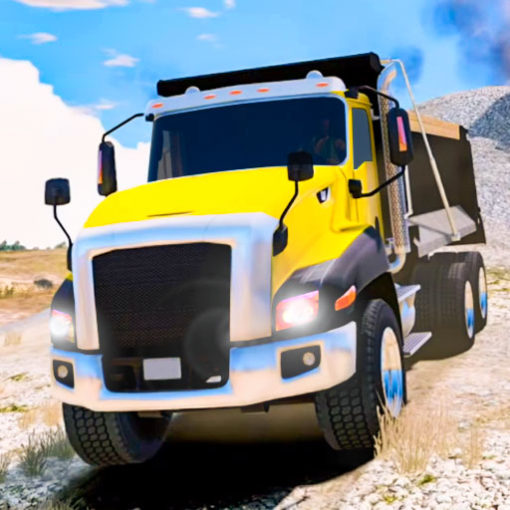 Мобильное приложение Dump Truck 3D Garbage Truck - симулятор самосвала