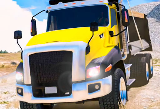 Мобильное приложение Dump Truck 3D Garbage Truck - симулятор самосвала